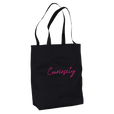 Curiosity - "On The Road" Tote Bag Black 2