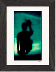 Dancing Cowboy Framed print 13x18 cm / 5x7″ Black frame 24