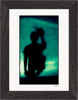 Dancing Cowboy Framed print 13x18 cm / 5x7″ Black frame 24