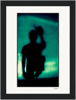 Dancing Cowboy Framed print 13x18 cm / 5x7″ Black frame 36