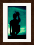 Dancing Cowboy Framed print 13x18 cm / 5x7″ Dark wood frame 26