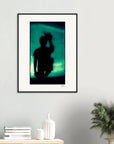 Dancing Cowboy Framed print 13x18 cm / 5x7″ White frame 4