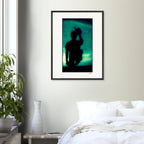 Dancing Cowboy Framed print 13x18 cm / 5x7″ White frame 4