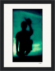 Dancing Cowboy Framed print 15x20 cm / 6x8″ Black frame 37