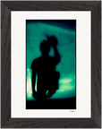 Dancing Cowboy Framed print 15x20 cm / 6x8″ Black frame 25