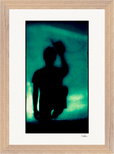 Dancing Cowboy Framed print 21x29.7 cm / 8x12" Wood frame 17