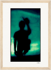 Dancing Cowboy Framed print 21x29.7 cm / 8x12" Wood frame 18