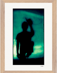 Dancing Cowboy Framed print 21x29.7 cm / 8x12" Wood frame 17