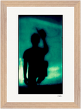 Dancing Cowboy Framed print 21x29.7 cm / 8x12" Wood frame 17
