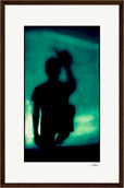 Dancing Cowboy Framed print 28x43 cm / XL (11x17″) Dark wood frame 29