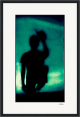 Dancing Cowboy Framed print 30x45 cm / 12x18″ Black frame 41