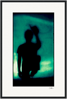 Dancing Cowboy Framed print 40x60 cm / 16x24″ Black frame 42