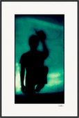 Dancing Cowboy Framed print 60x90 cm / 24x36″ Black frame 45