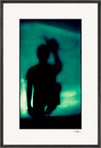 Dancing Cowboy Framed print 60x90 cm / 24x36″ Black frame 32