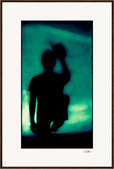 Dancing Cowboy Framed print 60x90 cm / 24x36″ Dark wood frame 35
