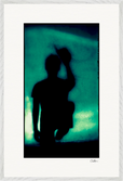 Dancing Cowboy Framed print 60x90 cm / 24x36″ White frame 14