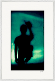 Dancing Cowboy Framed print 60x90 cm / 24x36″ White frame 14