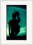 Dancing Cowboy Framed print A1 (59.4 x 84.1 cm) White frame 12