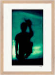 Dancing Cowboy Framed print A3 (29.7 x 42 cm) Wood frame 19