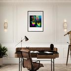 Dancing in Colours Framed print 13x18 cm / 5x7″ White frame 3