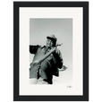 Everyday Hero Framed print 13x18 cm / 5x7″ Black frame 62