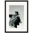 Everyday Hero Framed print 21x29.7 cm / 8x12" Black frame 67