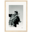Everyday Hero Framed print 21x29.7 cm / 8x12" Wood frame 28