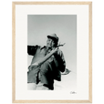Everyday Hero Framed print 27x35 cm / 11x14″ Wood frame 27