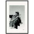 Everyday Hero Framed print 40x60 cm / 16x24″ Black frame 75