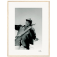 Everyday Hero Framed print 45x60 cm / 18x24″ Wood frame 36