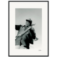 Everyday Hero Framed print 50x70 cm / 20x28″ Black frame 71