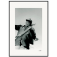 Everyday Hero Framed print 70x100 cm / 28x40″ Black frame 61