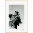 Everyday Hero Framed print 70x100 cm / 28x40″ Wood frame 31