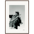 Everyday Hero Framed print A1 (59.4 x 84.1 cm) Dark wood frame 53