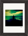 Emerald Storms Framed print 13x18 cm / 5x7″ Black frame 30