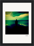 Emerald Storms Framed print 13x18 cm / 5x7″ Black frame 41