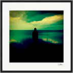 Emerald Storms Framed print 13x18 cm / 5x7″ White frame 47