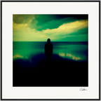 Emerald Storms Framed print 13x18 cm / 5x7″ White frame 52
