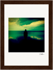 Emerald Storms Framed print 13x18 cm / 5x7″ White frame 29