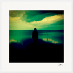 Emerald Storms Framed print 13x18 cm / 5x7″ White frame 16