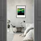 Emerald Storms Framed print 13x18 cm / 5x7″ White frame 4