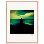 Emerald Storms Framed print 13x18 cm / 5x7″ White frame 1
