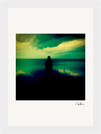 Emerald Storms Framed print 13x18 cm / 5x7″ White frame 1