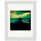 Emerald Storms Framed print 15x20 cm / 6x8″ White frame 7
