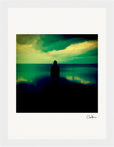 Emerald Storms Framed print 15x20 cm / 6x8″ White frame 6