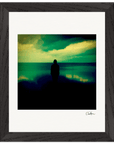 Emerald Storms Framed print 20x25 cm / 8x10″ Black frame 31