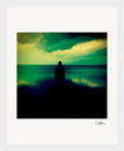 Emerald Storms Framed print 20x25 cm / 8x10″ White frame 7