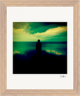 Emerald Storms Framed print 20x25 cm / 8x10″ Wood frame 27