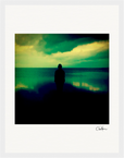 Emerald Storms Framed print 27x35 cm / 11x14″ White frame 8
