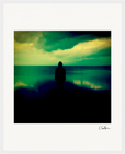 Emerald Storms Framed print 40x50 cm / 16x20″ White frame 12